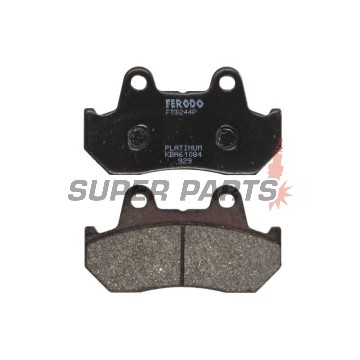 Накладки -FERODO- FDB244P, Honda CB 900/1100, CBR 600F (1987-1990), CX 500/650, VF 500-1000 Interceptor & Magna, VT 500-1100 Shadow, XL 600 Transalp (1980-2000)