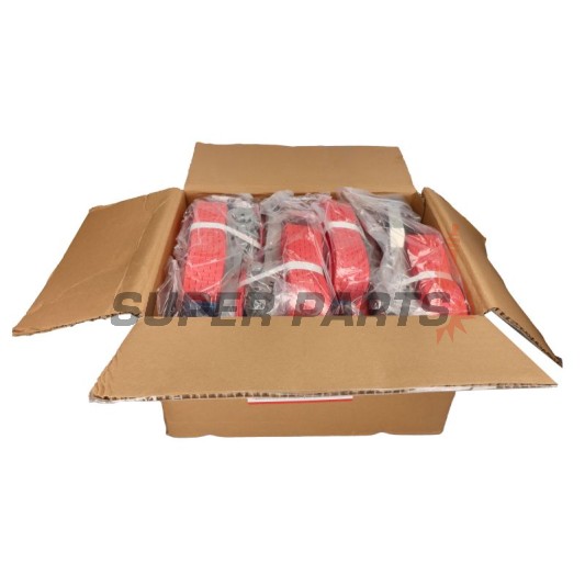 Колани за осигуряване комплект -CARGOPARTS- 7.5m, с тресчотка, 500daN, 8бр