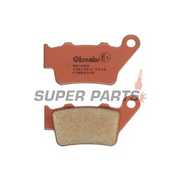 Накладки -BREMBO- 07BB02SD, BMW F650, G650, S1000RR, Husqvarna TE/WR/SM, KTM Duke/EXC/LC4/Supermoto, Aprilia Pegaso, Honda CB500, Yamaha XT/MT-03