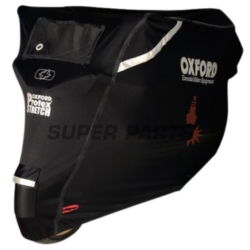 Покривало за мотоциклет -OXFORD- Protex Stretch външно, черно, XL