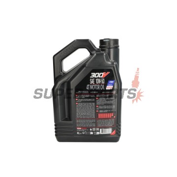 Двигателно масло -MOTUL- 300VROFF 10W50 4L 112561, 10W50, пълна синтетика + естер, 4L