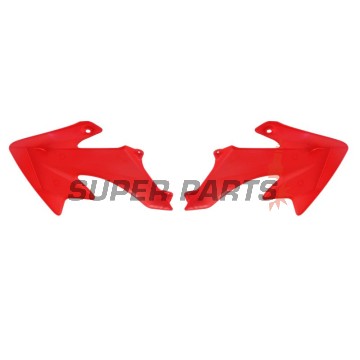 Предни странични пластмаси -POLISPORT- червени, HONDA CRF 50 2004-2023