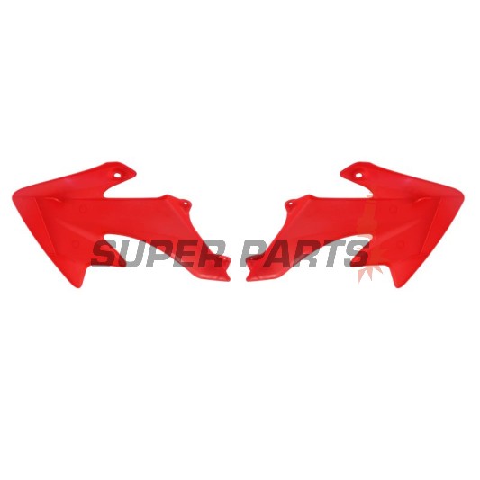 Предни странични пластмаси -POLISPORT- червени, HONDA CRF 50 2004-2023