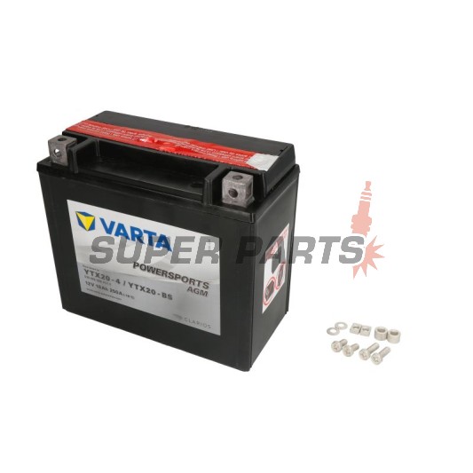 Акумулатор -VARTA- YTX20-BS, 18Ah 12V