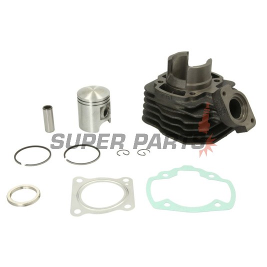 Цилиндър и бутало комплект -RMS- Peugeot Buxy 50 1994-1997, Peugeot Elyseo 50 1997-2003, Peugeot Elystar 50 2003-2005, Peugeot Speedake 50 1994-2001, Peugeot Speedfight 50 1996-1998, 2000, Peugeot Speedfight AC 50 1997-2000