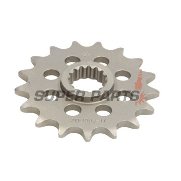 Преден пиньон -JT- JTF1902,17, 17 зъба, Husqvarna Svartpilen 701 2019, KTM Adventure 640 1999-2007, Adventure 790 2019, Duke 620 1995-1998, Duke 640 1999-2007, Duke 690 2008-2019, EGS 620 1998, Enduro 690 2008-2018, LC4 400 1997-2001