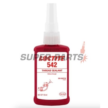 Уплътнител за резби -LOCTITE- 542, за хидравлични и пневматични фитинги, 50ml