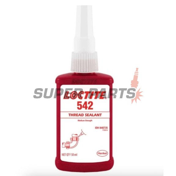 Уплътнител за резби -LOCTITE- 542, за хидравлични и пневматични фитинги, 50ml