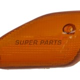 Стъкло за мигач -VICMA- преден ляв, черен (опушен), MBK YQ Nitro 50/100 F1/Jaguar/Naked, Yamaha YQ Aerox 50 Ultimate/Tech3/Toyota 1997-2006
