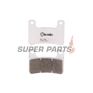 Накладки -BREMBO- 07SU27LA, Kawasaki KLE 650 (Versys/ABS), Z 1000 2016; Suzuki GSX/GSX-R 600-1300 (Hayabusa, R) 2004-2012