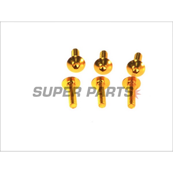 Болтове комплект -VICMA- M5х20mm, златисти, 6бр