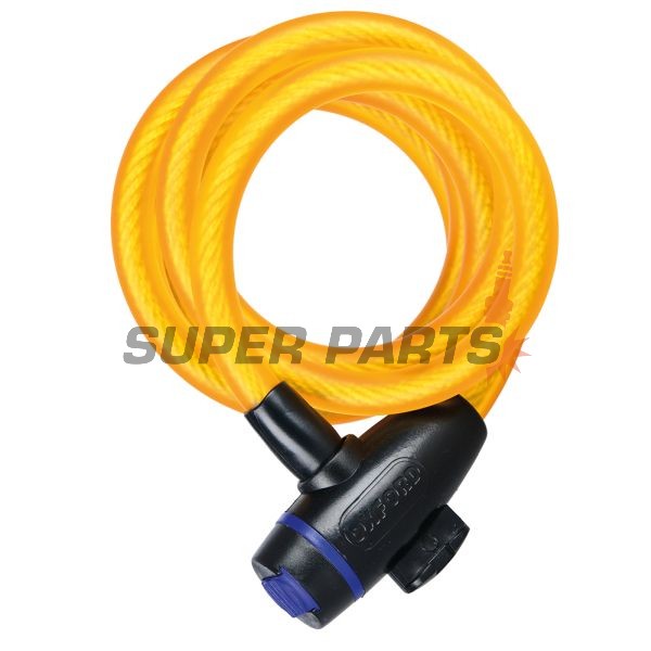 Верига с катинар -OXFORD- Cable Lock 12mm x1.8m, златисто