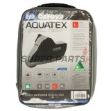 Покривало за мотоциклет -OXFORD- Aquatex, черно/сребристо, L