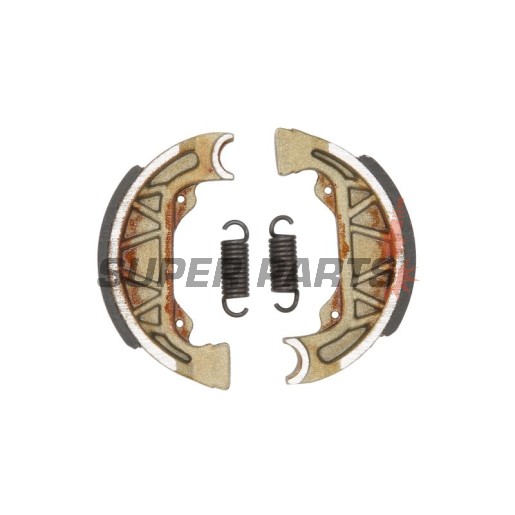 Накладки (челюст) -TRW- MCS989, 110x20mm, Gilera Ice/Typhoon, Piaggio Free/NRG/NTT/Sfera/TPH/Typhoon, Suzuki VZ Marauder (1993-2018)