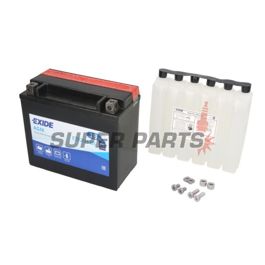 Акумулатор -EXIDE- YTX20H-BS, 18Ah 12V