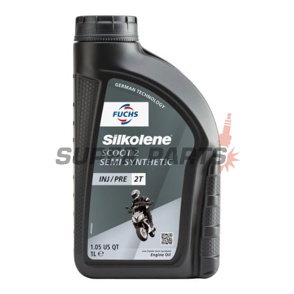 2-тактово масло -SILKOLENE- SCOOT, 2T, полу-синтетика, 1L