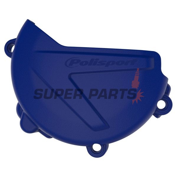 Предпазител за капак на съединителя -POLISPORT- син, YAMAHA YZ 125 2008-2023