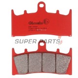 Накладки -BREMBO- 07SU19SA, Kawasaki ZX-6R/ZX-9R/ZX-12R Ninja 600-1200, Suzuki GSF/Bandit 1200, GSX/GSX-R 1000-1300 Hayabusa