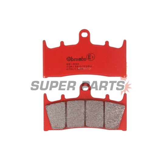 Накладки -BREMBO- 07SU19SA, Kawasaki ZX-6R/ZX-9R/ZX-12R Ninja 600-1200, Suzuki GSF/Bandit 1200, GSX/GSX-R 1000-1300 Hayabusa