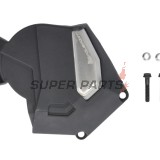Предпазител за капак на съединителя -POLISPORT- черен, HONDA CRF 1100 2020-2022