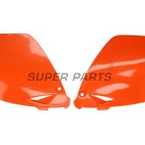 Задни странични пластмаси -POLISPORT- оранжеви, KTM EXC, SX 125-300 2001-2003