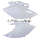 Задни странични пластмаси -POLISPORT- бели, YAMAHA WR 450 2012-2015