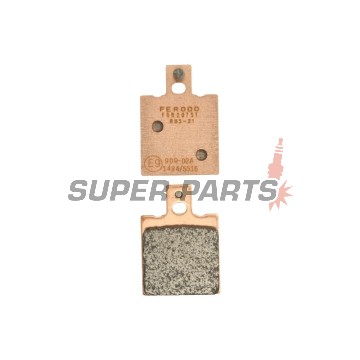 Накладки -FERODO- FDB207ST, Aprilia RS 50/125/250, AF1 125, Tuareg 125/350, Ducati Monster 600/900/1000, 916, SS 750/900, Cagiva Mito 125, Raptor 650, Elefant 750, KTM GS 125/500, MX 125/500, Moto Guzzi California 1100, Daytona 1000, V11 1100, Husqvarna C