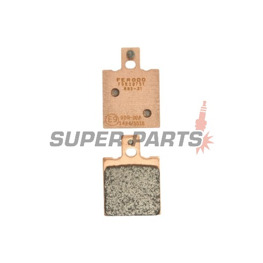 Накладки -FERODO- FDB207ST, Aprilia RS 50/125/250, AF1 125, Tuareg 125/350, Ducati Monster 600/900/1000, 916, SS 750/900, Cagiva Mito 125, Raptor 650, Elefant 750, KTM GS 125/500, MX 125/500, Moto Guzzi California 1100, Daytona 1000, V11 1100, Husqvarna C