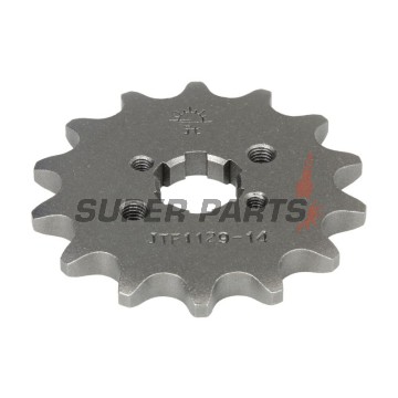 Преден пиньон -JT- JTF1129,14, 14 зъба, Derbi Senda 50 2003, 2005, Gilera SMT 50 2005