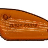 Стъкло за мигач -VICMA- преден ляв, черен (опушен), MBK YQ Nitro 50/100 F1/Jaguar/Naked, Yamaha YQ Aerox 50 Ultimate/Tech3/Toyota 1997-2006