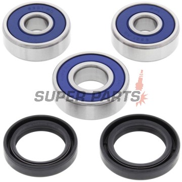 Колесен лагер комплект -ALL BALLS- Honda CBF 125 2009-2013, CBR 125 2004-2010