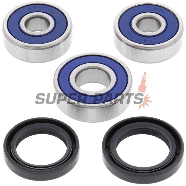 Колесен лагер комплект -ALL BALLS- Honda CBF 125 2009-2013, CBR 125 2004-2010