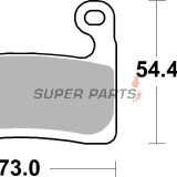 Накладки -BREMBO- 07GR90SA, BMW R1250GS / Adventure / RS / RT / R (2019-2022), BMW S1000RR / S1000R / S1000XR (2010-2021)
