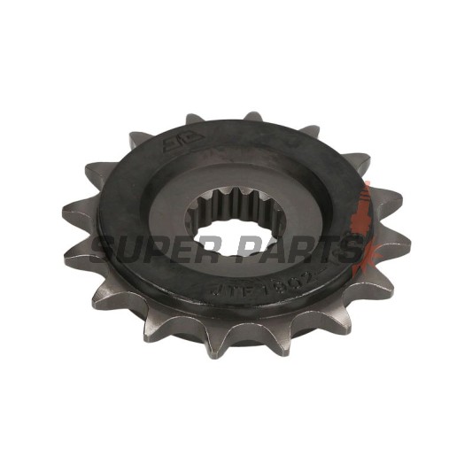 Преден пиньон -JT- JTF1902,16RB, 16 зъба, с гумен демпфер, Husqvarna Svartpilen 701 2019, KTM Adventure 640 1999-2007, Adventure 790 2019, Duke 640 2000-2006, Duke 690 2008-2019, Enduro 690 2008-2018, LC4 400 1997-2001, LC4 640 1999-2007