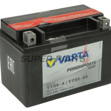 Акумулатор -VARTA- YTX9-BS, 8Ah 12V