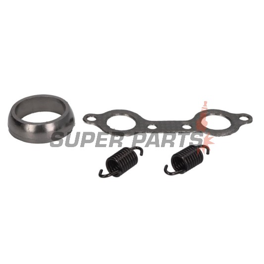 Гарнитура за ауспух -WINDEROSA- Polaris Ranger 700 2005-2009, Polaris Ranger 800 2010-2012, Polaris RZR 800 2008-2014, Polaris Sportsman 600 2003-2005, Polaris Sportsman 700 2002-2007