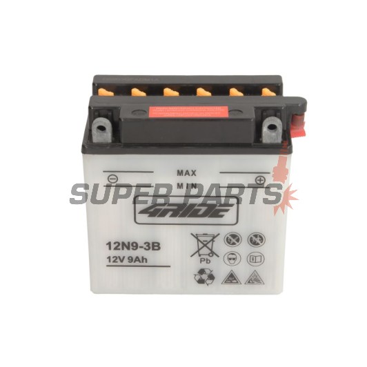 Акумулатор -4 RIDE- 12N9-3B 4RIDE, 9Ah 12V