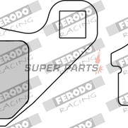 Накладки -FERODO- FDB314EF, Aprilia Tuareg 600, Buell M2 / S1 / S3 1200, Gas Gas Enducross 125, Husqvarna CR / TE / WR 125-510, Kawasaki GPZ / KL Tengai / KLE / KLR / KX / ZR 250-650, Kymco CK1 125, Suzuki GT 80 1981-2015