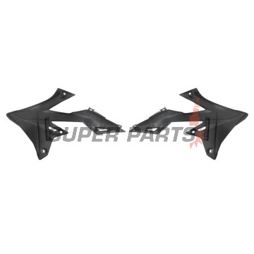 Предни странични пластмаси -POLISPORT- черни, SUZUKI RM-Z 250/450 2018-2023