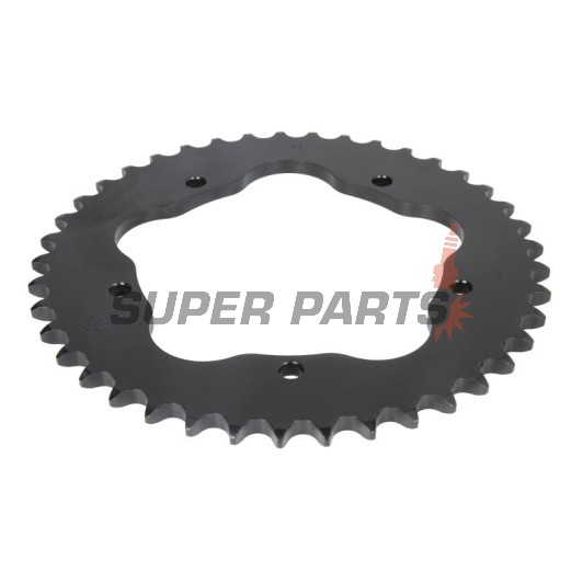 Заден пиньон -JT- JTR752,41, 41 зъба, стоманен, Ducati 848 848 2008-2015, 916 916 1994-2000, 996 996 1999-2000, 998 998 2002-2003, Hypermotard 1100 2008-2012, Hypermotard 796 2010-2012, Hypermotard 820 2013-2016, Hypermotard 939 2016-2018