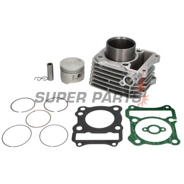 Цилиндър и бутало комплект -MOTORIX- 57mm, Suzuki GN 125cc