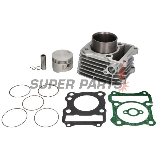 Цилиндър и бутало комплект -MOTORIX- 57mm, Suzuki GN 125cc