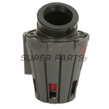 Въздушен филтър -VICMA- VIC-574, 39/45mm връзка, 45°, черен - универсален