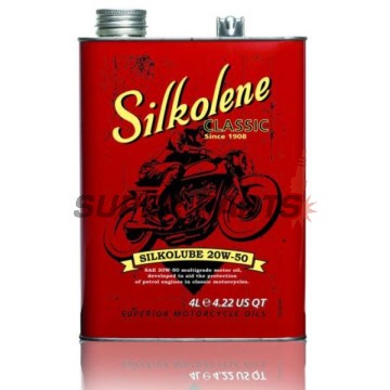 Двигателно масло -SILKOLENE- SILKOLUBE, 20W-50, минерално, 4L MET