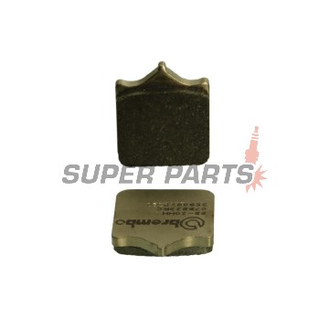 Накладки -BREMBO- 07BB33RC, Aprilia RSV 1000, Benelli TnT / Tornado 900-1130, BMW S 1000, Ducati Monster 1000, Husqvarna SM 450-510, KTM Super Duke / Supermoto 950-990, MV Agusta Brutale 910 (2001-2016)