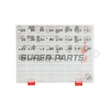 Пулове за клапани комплект -4 RIDE- 87бр, 10x1.85-3.25mm (през 0.05mm)