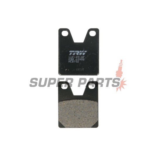 Накладки -TRW- MCB702, Yamaha YZF750R7, YZF-R1 1000 (1998-2001)