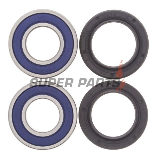 Колесен лагер комплект -ALL BALLS- Honda CB 400 1989-1990, CB 600 1998-2002, CBR 1000 1990-1996, CBR 1100 1996-1998, CBR 600 1995-1998, CBR 900 1995-1997, CRF 1000 2015-2018, FSC 600 2002-2005, 2007-2013, RVF 750 1993-1994