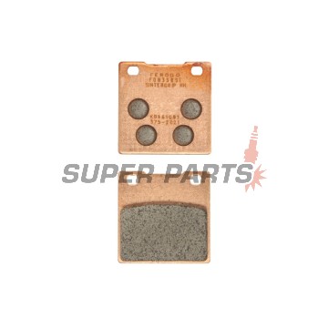Накладки -FERODO- FDB338ST, Kawasaki ZRX / ZX-12R / ZXR / ZZR 400-1200, Suzuki GS / Bandit / GSX / Hayabusa / GSX-R / RF / RG Gamma / SV / TL 250-1300 1983-2010