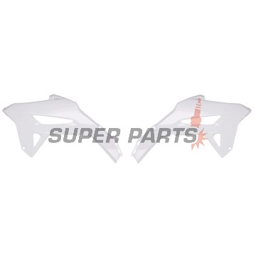 Предни странични пластмаси -POLISPORT- бели, HONDA CRF 250/450 2021-2023